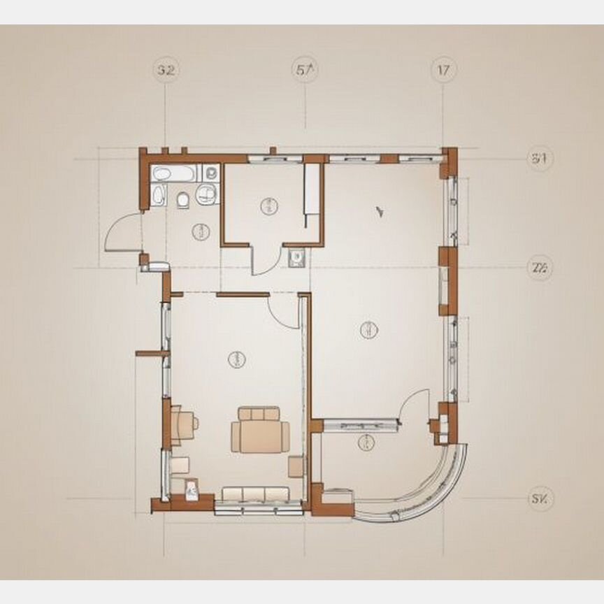 1-к. квартира, 47,6 м², 8/27 эт.