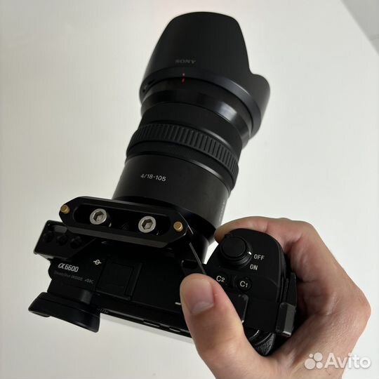 Sony a6600 + Sony 18-105 f4 + клетка Smallrig