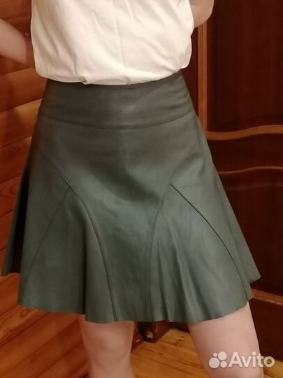 Кожаная юбка Pianurastudio