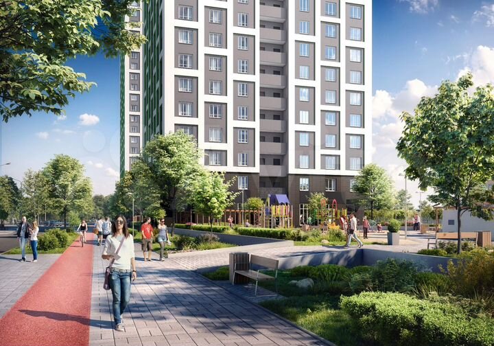 2-к. квартира, 63,9 м², 25/25 эт.