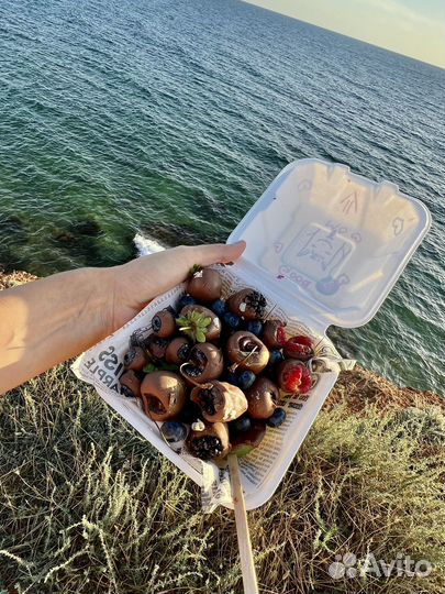 Фрукты в шоколаде