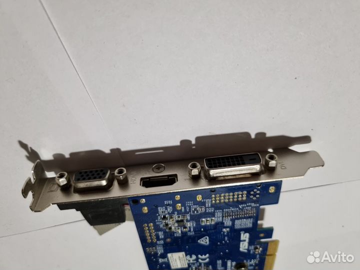 Видеокарта Asus GeForce GT 710 Silent LP память 1G