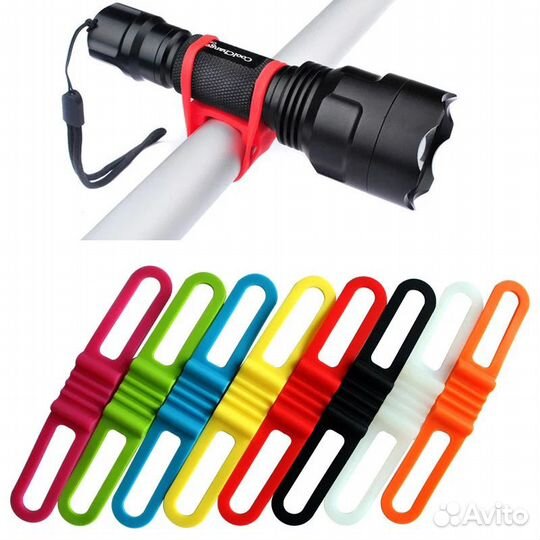 Держатель на велосипед для телефона, фонарика