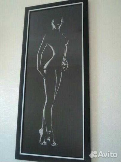 Вышивка крестом обнаженная