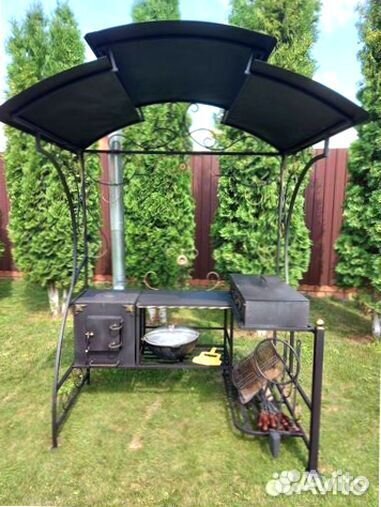 Мангал С крышей