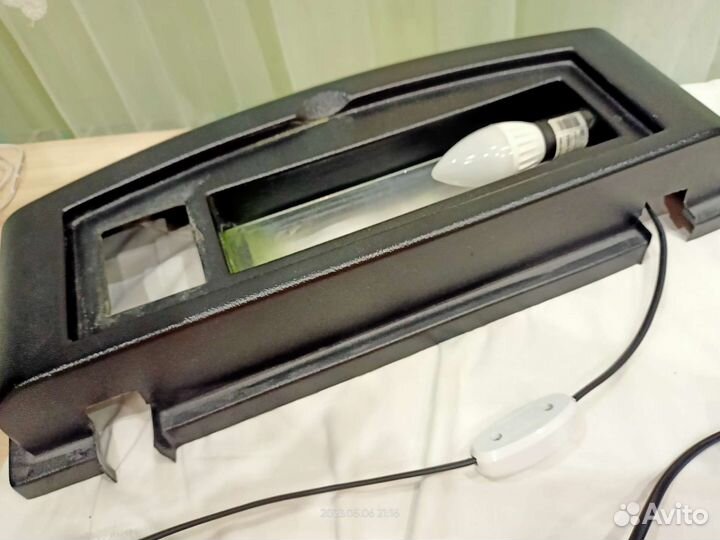 Аквариум 30л с фильтрами и грунтом (камень)