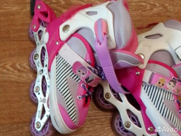Роликовые коньки детские раздвижные35-38