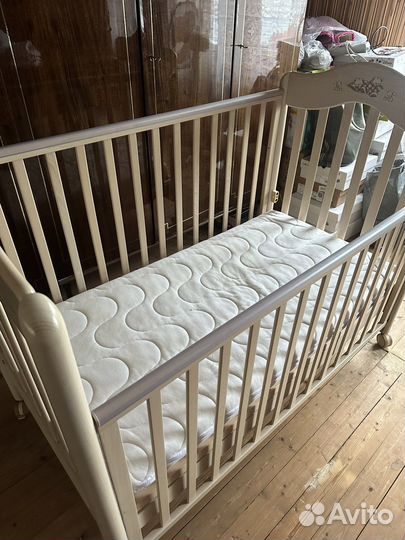 Кровать детская Pali в идеале с матрасом