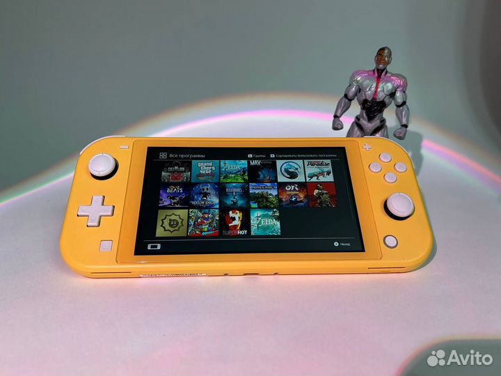 Nintendo Switch lite прошитая