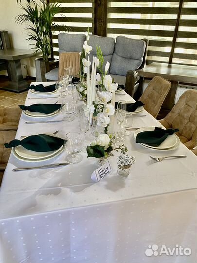 Камерная свадьба оформление декор аренда