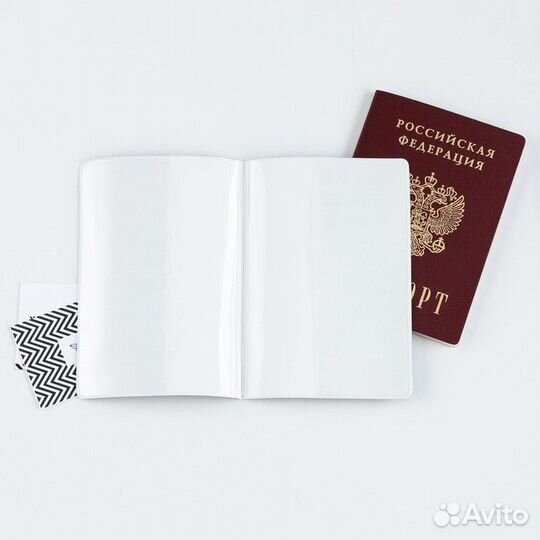 Обложка для паспорта love, пвх, полноцветная печат