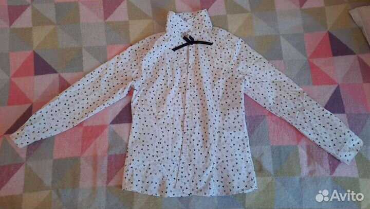 Школьная рубашка для девочки