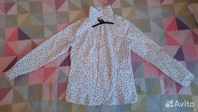 Школьная рубашка для девочки