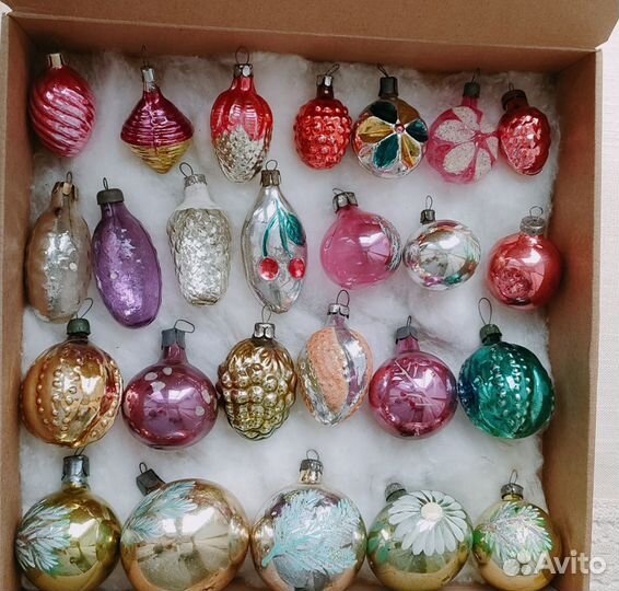 Елочные игрушки СССР