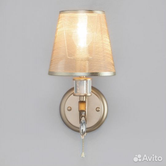 Eurosvet 60103/1 перламутровое золото Alcamo бра