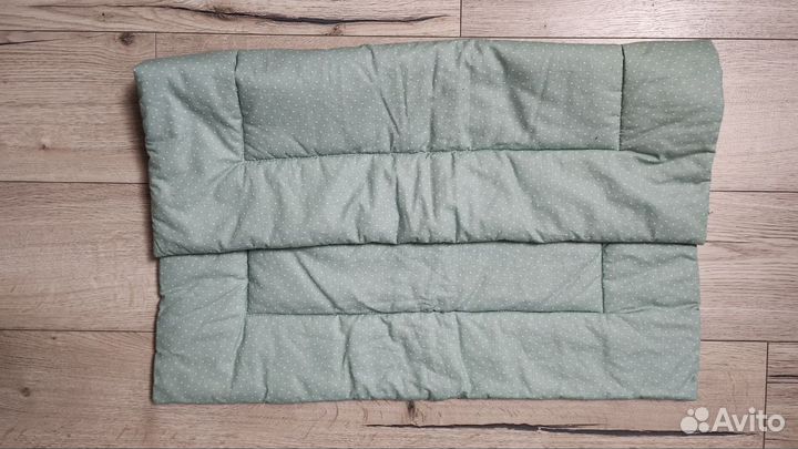 Комплект в коляску подушка матрас одеяло