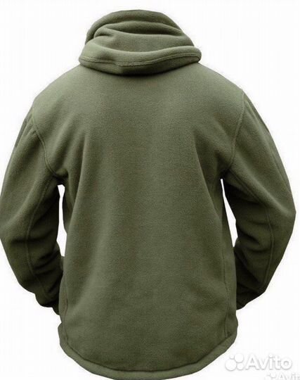 Флисовая кофта тактическая / толстовка олива