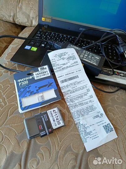 Ноутбук Acer i3/940MX/M2-256/8GB