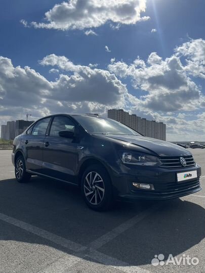 Volkswagen Polo 1.6 AT, 2017, 63 491 км
