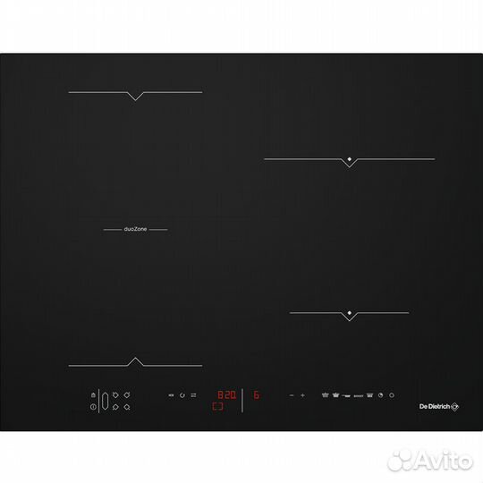 Варочная панель De Dietrich duozone DPI7652B