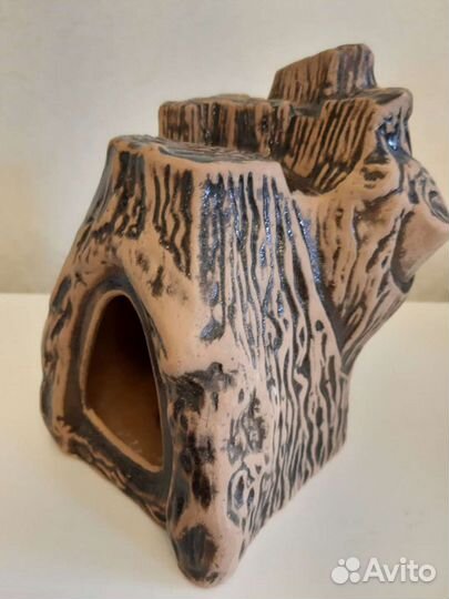 Декор для рыб. Домик, поилка, колесо для хомяка