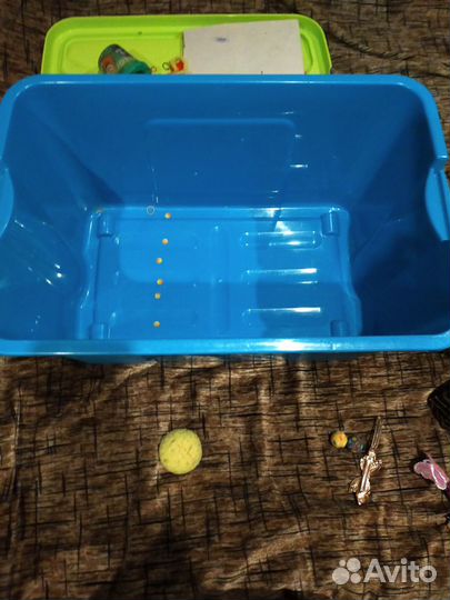 Ящик для игрушек из на колесах