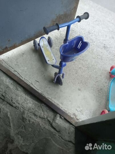 Самокат детский трехколесный