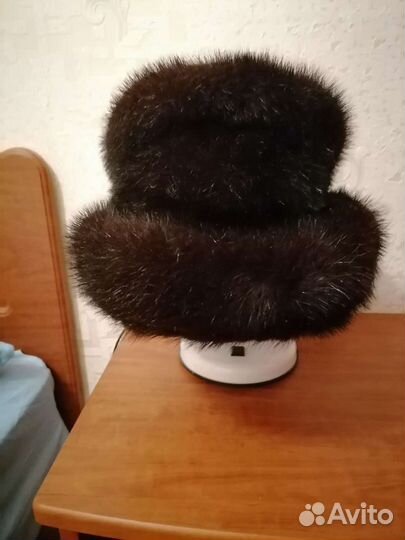 Шапка норковая женская