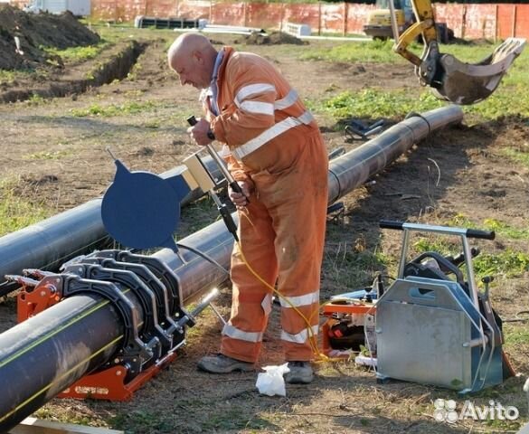 Сварка (пайка) пнд трубы, гильз, футляров и т.д