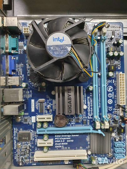 Комплект процессор + мать + оперативка