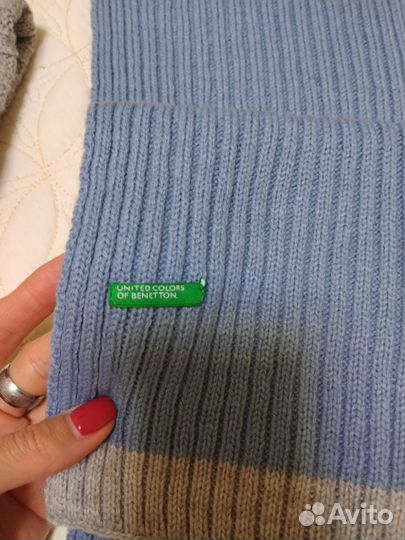 Комплект шапка и шарф для мальчика на 4 года