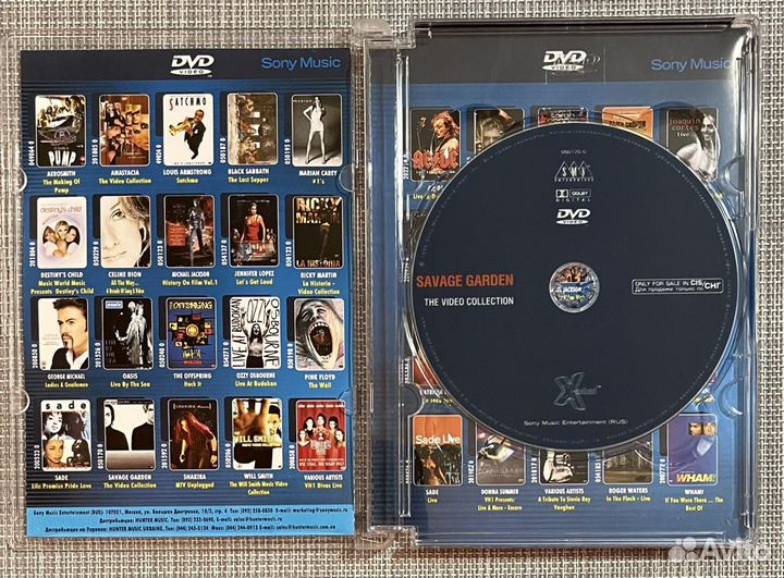 Savage Garden - The Video Collection DVD Rus
