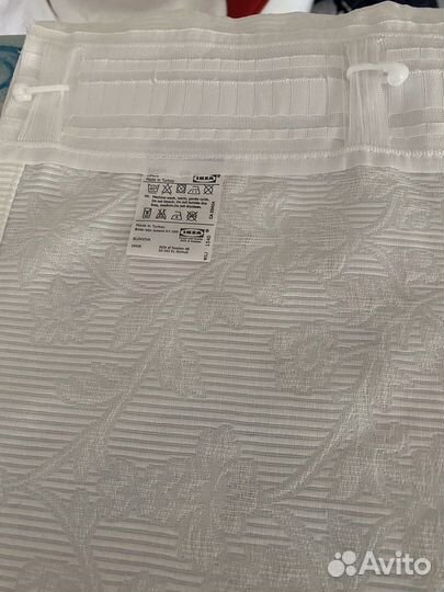 Шторы икеа размер 1,45/3,0 2 штуки