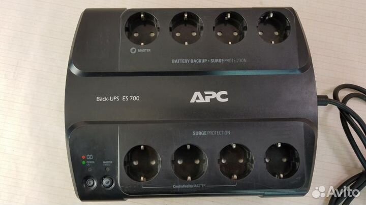 Ибп APC Back-UPS BE700G-RS б/у, рабочий без акб