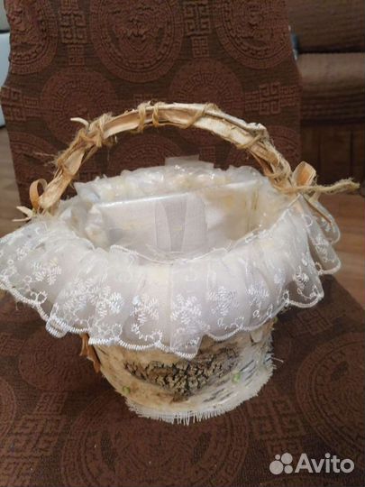 Корзинка из натур. бересты