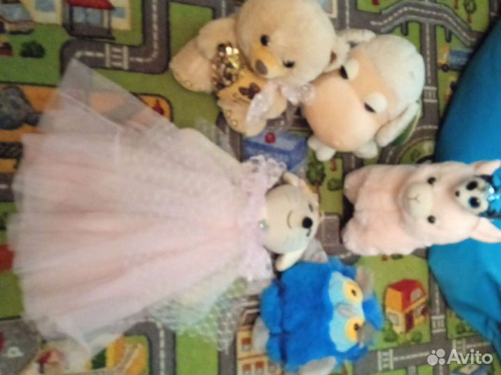 Мягкие игрушки пакетом для девочки