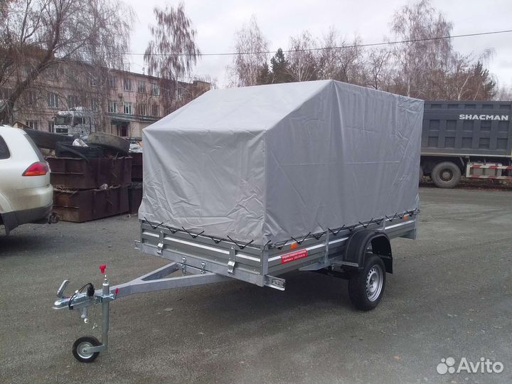 Прицеп мзса 817712.022 (3.1 на 1.5м.) с тентом