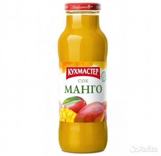 Опт - Сок Кухмастер Манго с мякотью 700мл