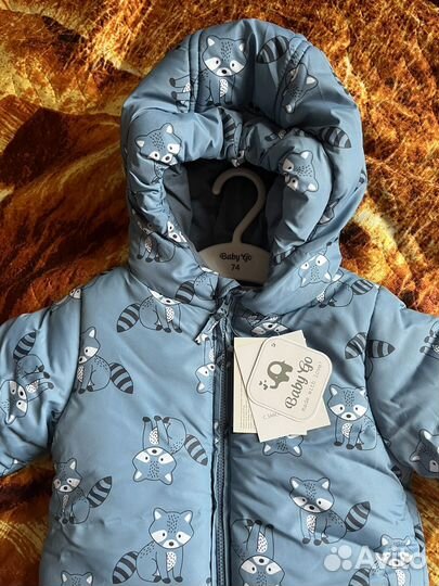 Детский демисезонный комбинезон