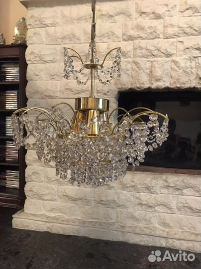 Люстра хрустальная чехия