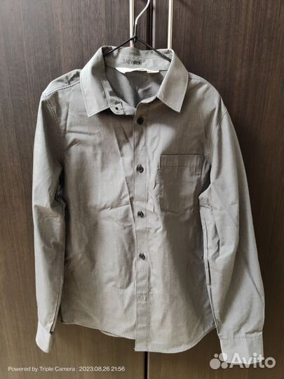 Рубашка детская для мальчика новая