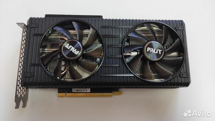 Видеокарта Palit GeForce RTX 3060 Ti Dual OC 8 гб