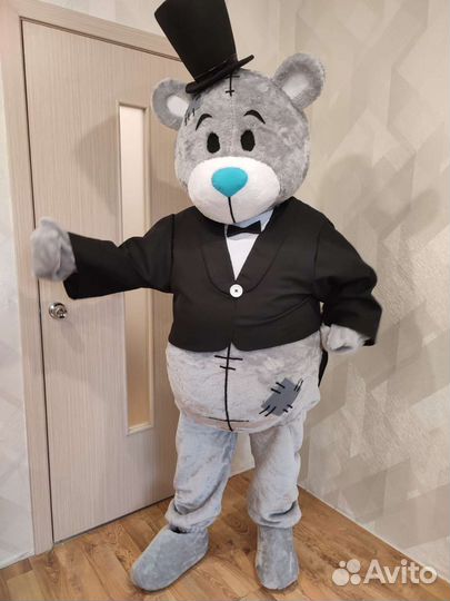 Мишка Тедди+зайка,ростовые куклы