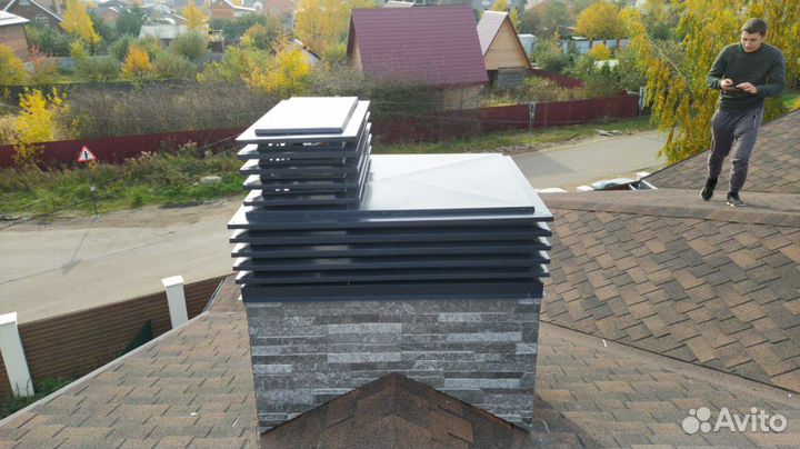 Гибка металла, дымники