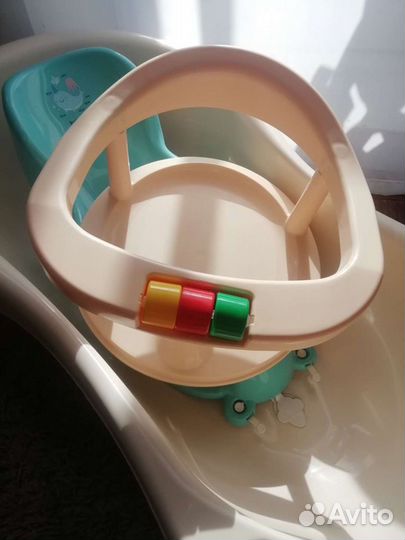 Ванночка для купания и принадлежности