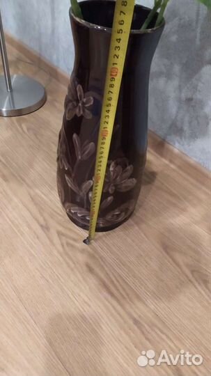 Керамическая напольная ваза