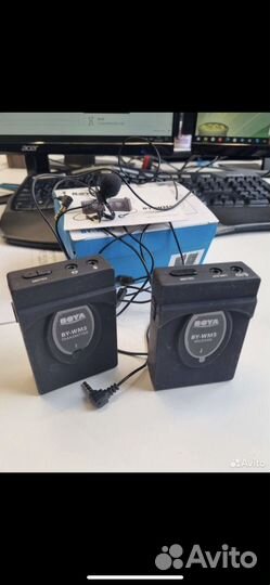 Радио петличка Микрофон петличный Boya BY-WM5