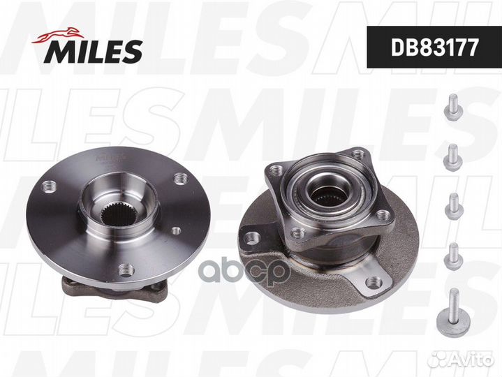 Ступица с подшипником smart fortwo 07- зад. DB8