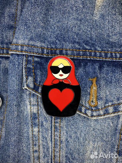 Значок Матрешка
