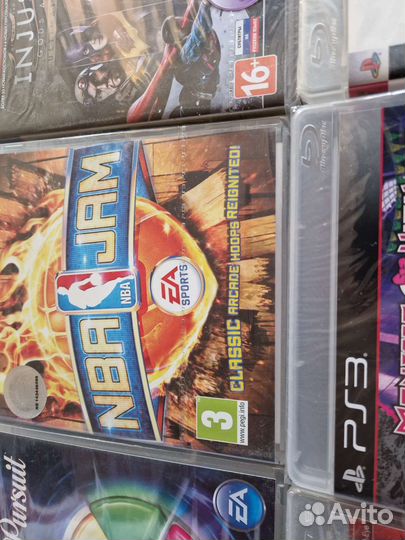 Диски на PS3 новые в пленке sild